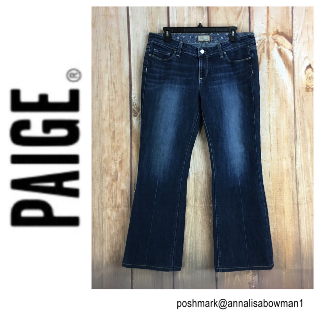 Paige Denim Laurel Canyon Lowrise Bootcut 32